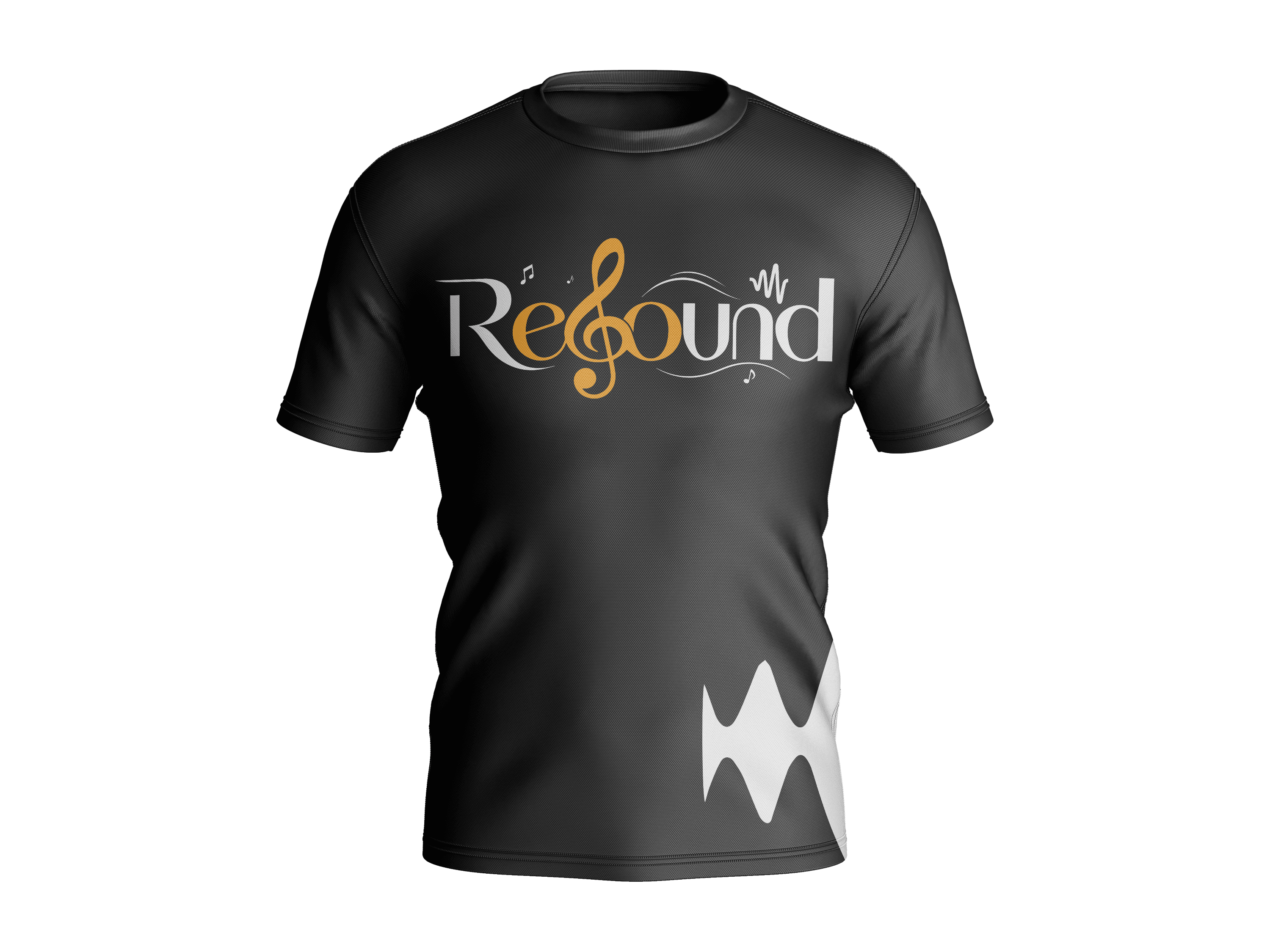 WOW T-Shirt merch mockup